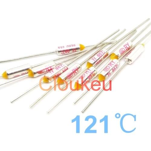 RY Tf 121C 250V10A/15A Metal temperature fuse 121 Centigrade