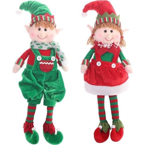 2020Merry Christmas Decorations For Home Pendants Gift Xmas Noel Happy New Year 2021 Christmas Tree Ornaments Hanging Doll Craft