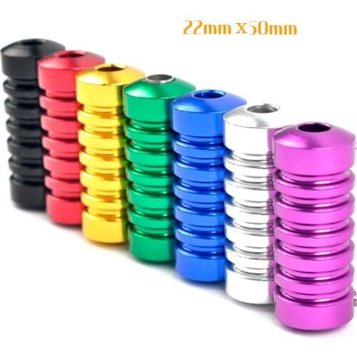 7 Colors 22mm Aluminum Alloy Tattoo Grips Permanent Makeup Tattoo Tube Bar Tool Tattoo Handle Machine Kit Gun Tattoo Accessories