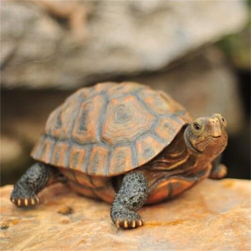 S/M/L Garden Decoration Outdoor Garden Figurine Tortoise Art Resin Turtle Animal Yard Statues Decor