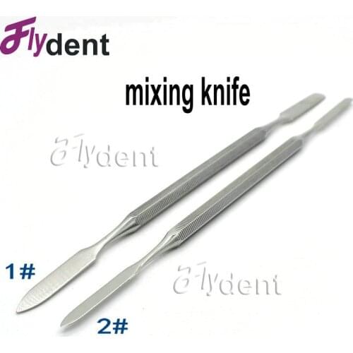 Dental Composite knife Dental Resin Composite Trimmer Instrument spatula Amalgam Plastic Double Ends