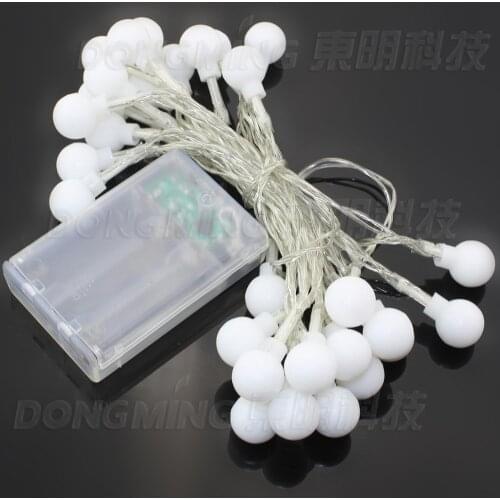 3M 30 Ball LED String Fairy lights Party Wedding Christmas Decoration AA Battery Light bulb lamp pendant garland bedside bedroom