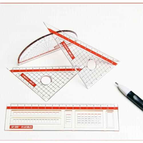 Линейки-треугольники Uni China At AliExpress