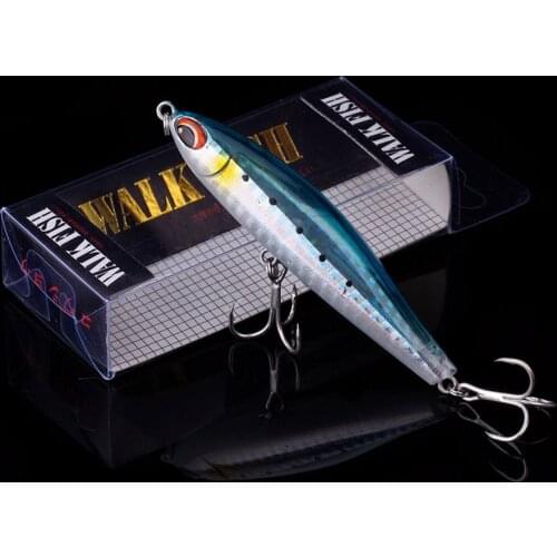 WALK FISH New Pencil lure 8cm 16.1g fishing lures hard baits Minnow ice japan fishing tackle goods whopper swimbait winter Pesca