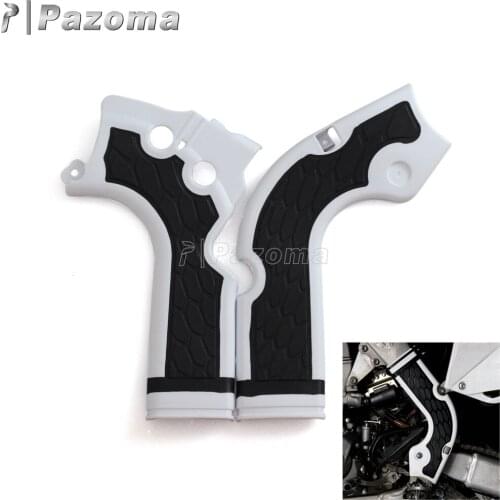 White Color Motocross Frame Guard Protector Motorcycle Frame Cover Protection For Honda CRF 250 R 450 R 2013-2016 Motorbikes
