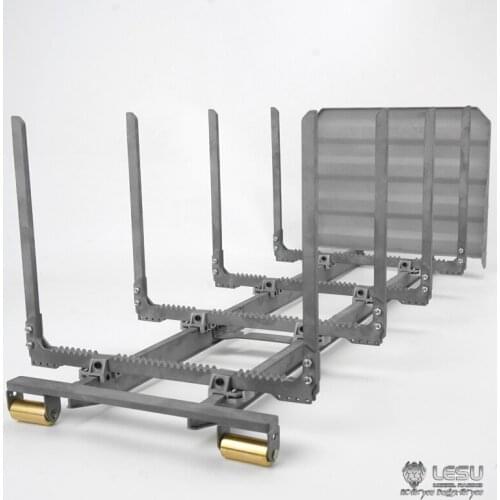 1/14 truck Transportation timber carriages LS20160901-I full unloading hydraulic roll-on truck model surface sandblasting RCLESU