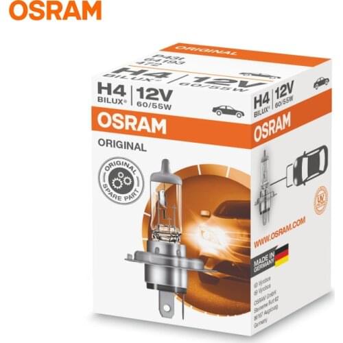 OSRAM H1 H3 H4 H7 H8 H9 H11 H13 H15 H16 9005 9006 9007 9008 880 881 H8B H9B H11B HB3 HB4 Car Headlight Fog Lamp Auto Bulb, 1X