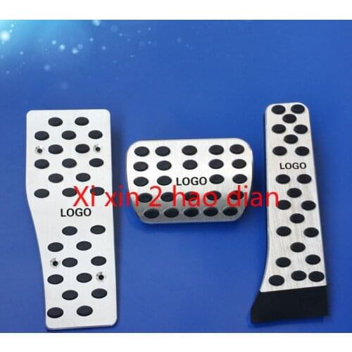 For Mercedes-Benz AMG C-Class E-Class E260l E180l E200l Brake accelerator pedal car modified metal foot pad