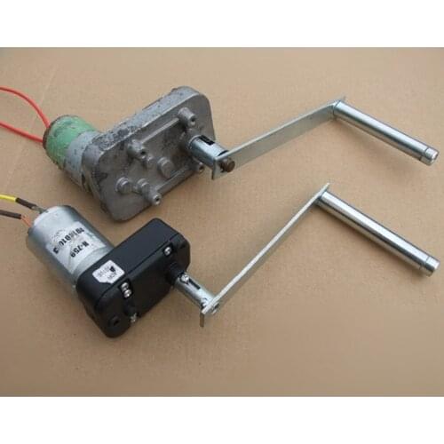 Elecrow Hand Crank for Generator Wind Power Dynamo Wind Driven DC Generator 8mm 1Pcs