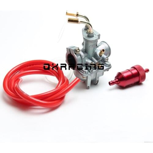 Motorcycle carburetor carb with Oil filter with Gasoline tube Fit for YAMAHA PY50 QT50 PW50 PW 50 dirt bike