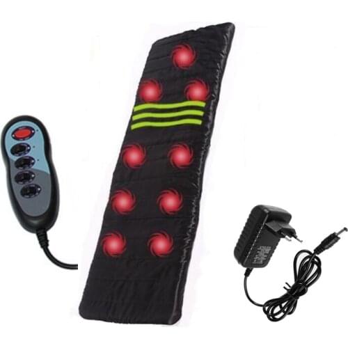 Full-body massage mattress multi-functional household heating leg massage equipment electric blanket chair cushion