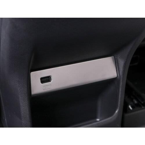 Lsrtw2017 Car Rear Armrest Back USB Panel Trims Moldings for Changan Cs75 Plus 2020 2021 Interior Accessories Auto Styling