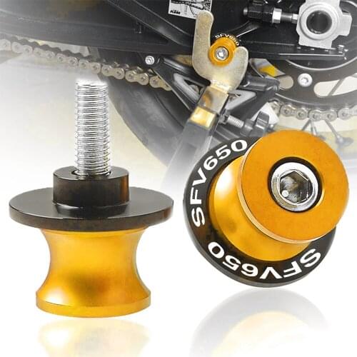 Motorcycle Accessories FOR SUZUKI SFV 650 SFV650 GLADIUS 2009-2015 2010 2011 CNC Aluminum M8 Swingarm Spools Slider Stand Screws