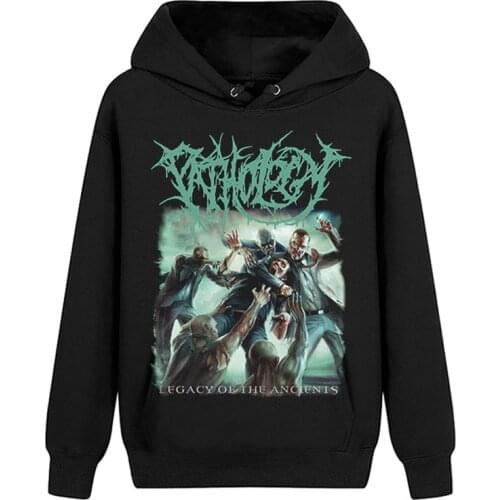 5 designs pollover Sweatshirt Pathology Rock Nice Soft Warm hoodies punk heavy death metal sudadera fleece demon Skull