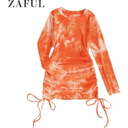 Модные трикотажные платья ZAFUL China At AliExpress