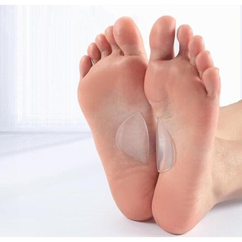 1pcs Gel Silicone Arches Orthotic Arch Support Foot Insole Brace Flat Feet Insoles Relieve Pain Shoes Orthotic Foot Care Pad