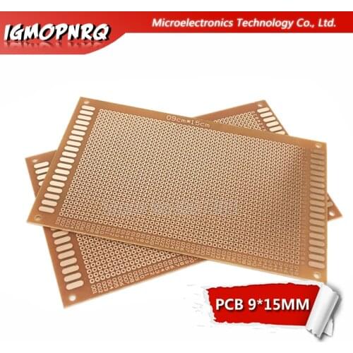 2PCS 9x15cm 9*15cm 2.54mm DIY Prototype Paper PCB Universal Experiment Matrix Circuit Board