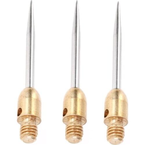 6pcs 2BA Thread Dart Steel Tip Professional Replaceable Non-Drop Club Game Gold