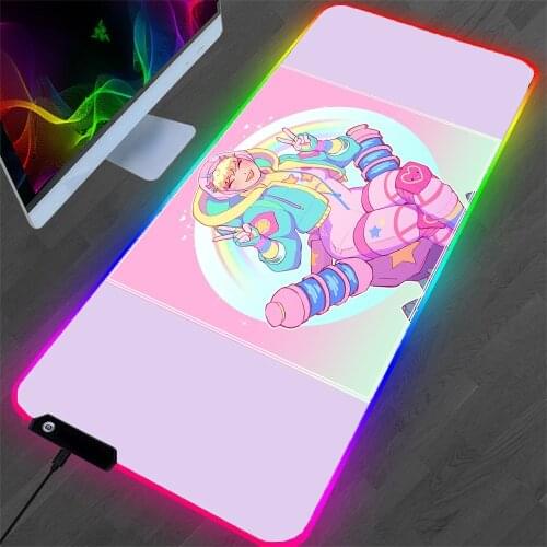 Large Mouse Pad Mini Pc Office Keyboard Desk Pad Anime Girl Notebook Mousepad Rubber Non-slip Carpet Xxl One Piece Wholesale