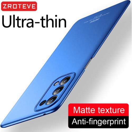 Reno 5 Case ZROTEVE Matte Coque For Oppo Reno 6 5 4 3 Pro Lite Case Reno4 Reno3 Reno5 Reno6 PC Cover For Oppo Reno 5 6 Pro Plus