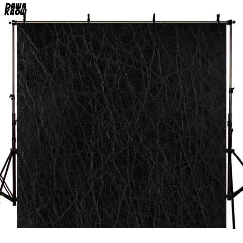 DAWNKNOW Black Texture Leather Vinyl Photography Background For Wedding Photocall Uniquely Backdrops For Photo Studio lv1117