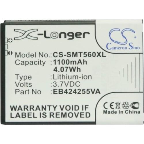 Cameron sino 940mah battery for SAMSUNG Character R640 Chat 335 Comment R380 Corby II Evergreen Evergreen A667 Exclaim SPH-M550