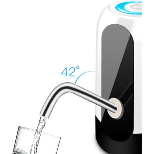 HOME-Water Bottle Pump, USB Charging Automatic Drinking Water Pump Portable Electric Water Dispenser Water Bottle Switch for U