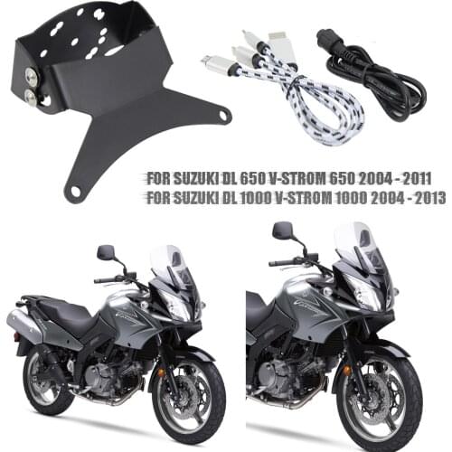 NEW Motorcycle For SUZUKI V-strom 650 1000 DL 1000 650 Vstrom Bracket Mount Smartphone GPS Holder Navigation Bracket