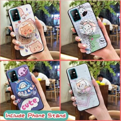 Kickstand Shockproof Phone Case For Infinix X692/Note8 Silicone Durable Fashion Design