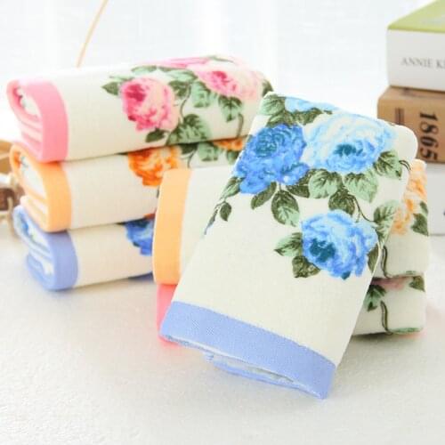 Free shipping luxury men face towel 32*72cm soft 100% cotton towel brand home use bathroom