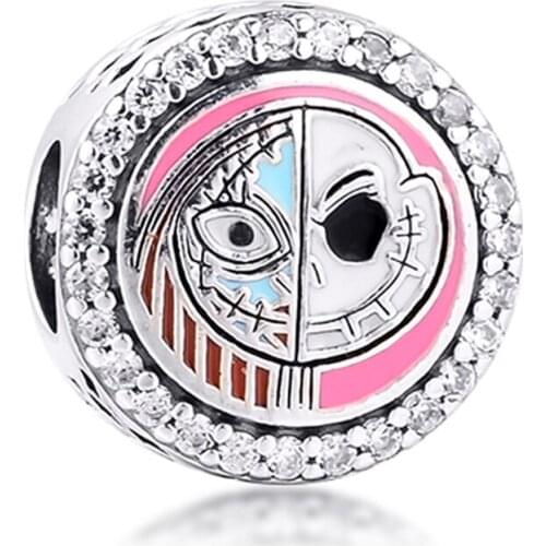QANDOCCI Fits Pandora Bracelet The Nightmare Before Christmas Charm For Jewelry Making Silver 925 Original Bead 2020 Summer