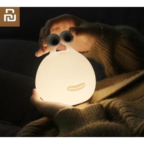 Youpin Bedroom silicone pat decompression lamp baby sleep eye lamp bedside night light