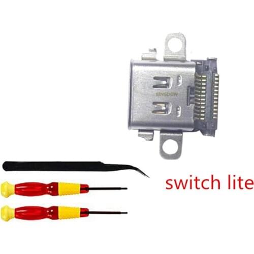 Replacement USB Type-C Power Charging Charger Cocket Jack Socket Connector for Nintendo Switch for Nintendo Switch Lite Console