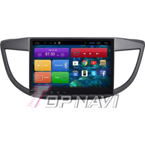 TOPNAVI 10.2" Quad Core Android 6.0 Car GPS Navigation for CRV 2013 Autoradio Multimedia Audio Stereo,NO DVD In Dash