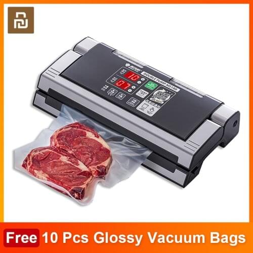 MAGIC SEAL MS180 Food Vacuum Sealer Machine 220V Vacuum Packaging Machine Automatic Kitchen Vacuum Sealer Wet