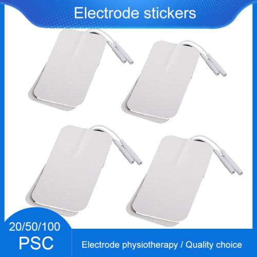 9*5CM High Quality Massage Non-woven Needle-type Instrument with Non-wovenFabric with Line Patch Reusable Electrode Pads Patch