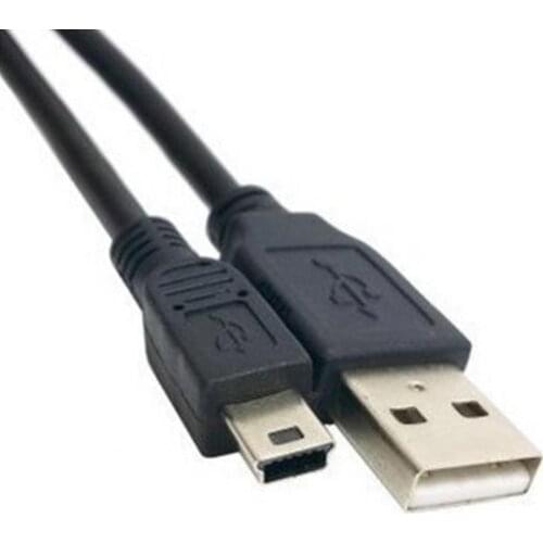 1 Pc PVC Cover High Speed USB2.0 to Mini USB Data Cable Lead 5 Pin for MP3 MP4 Camera