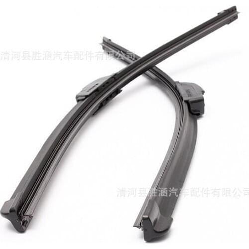 100pcs Universal U-type Soft Frameless Bracketless Rubber Car Windshield Wiper Blade
