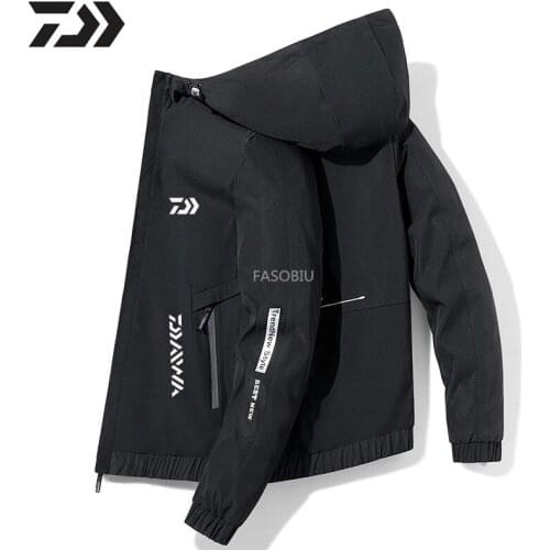 2021 Daiwa Outdoor Running Camping Hiking Fishing Jacket Sun-Protect Ultralight Waterproof Windbreaker Autumn Fishing Clothes