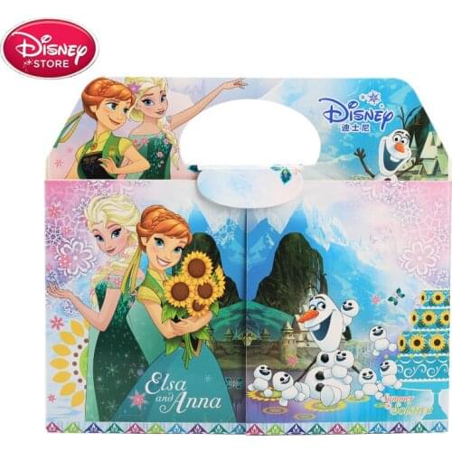 Disney Mickey Minnie Mouse Stickers for Kids Baby Toys Gift DIY Disney Frozen Anna Elsa sofia Tattoo Nail Sticker