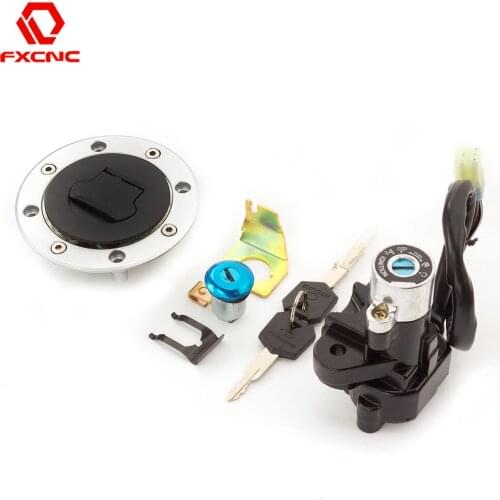 For Suzuki TL1000R 98-03 GSXR600 96-00 GSXR750 96-00 Motorcycle Ignition Switch Lock Fuel gas Tank Cap Cover Seat Handle Locks