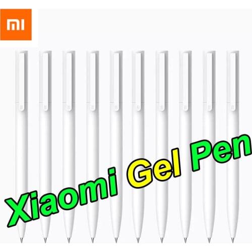 Xiaomi Mijia Gel Pen 9.5mm Signing Pen PREMEC Smooth Switzerland Refill MiKuni Japan Ink (Black) Best Gift