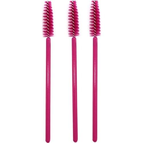 Hotsell 50 Makeup Brushes Disposable Eyebrow brush Mascara Wand Applicator Spoolers Eye Lashes Cosmetic Brushes Set Makeup tools