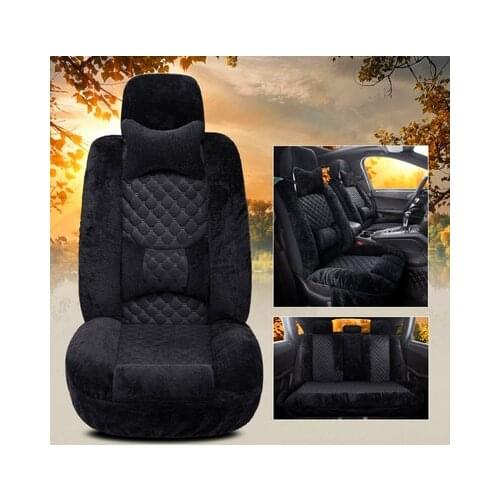 Good quality! Full set car seat covers for Toyota Hilux 2020 winter keep warm seat covers for Hilux 2019-2005,Free shipping