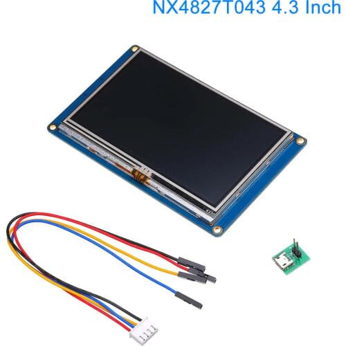 Nextion NX4827T043 4.3 Inch HMI Intelligent Smart USART UART Serial Touch TFT LCD Screen Module Display Panel For Raspberry Pi 2