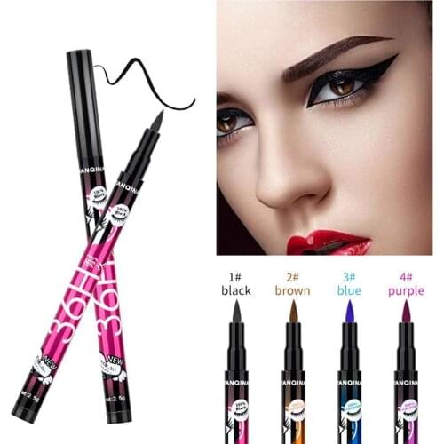 Super Careful Waterproof Eyeliner 4 Colors Suitable For Any Skin Type Durable Sweatproof Lasting Fashion Charming Color Eyeline
