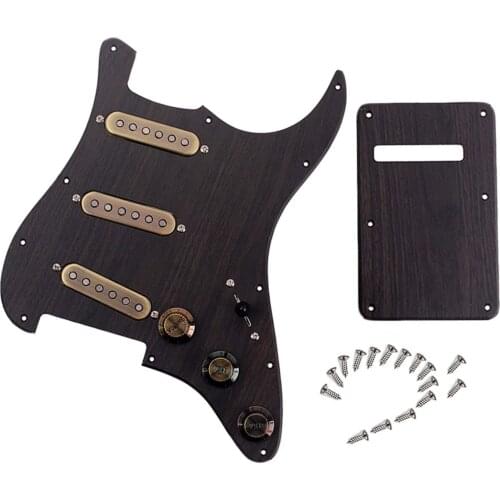 Guitar Pickups Prewired-Loaded Pickguard Alnico V Pickups,Electric Guitar parts For Strat style