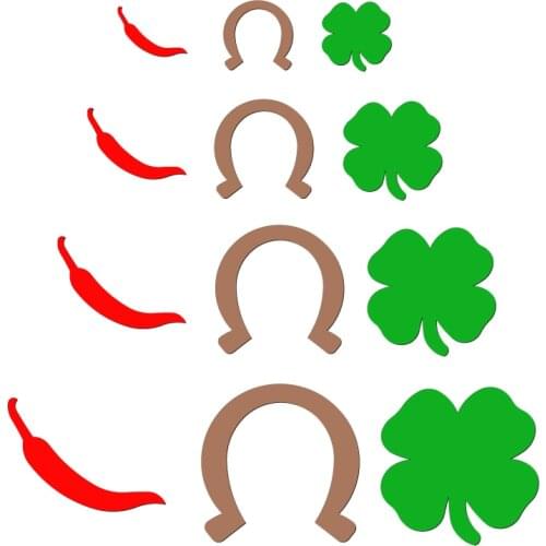 New Chili Wooden Die Scrapbooking C3005 Cutting Dies Multiple Sizes Compatible With Most Die Cutting Machines