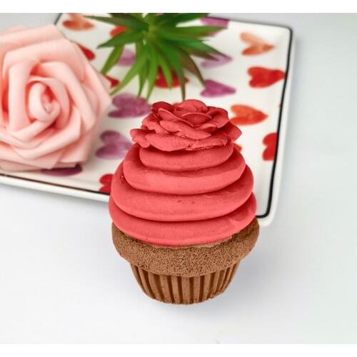PRZY Cake Mould Silicone Rose Flowers Cupcakes Soap Molds Fondant Soap Molds Handmade Mold Clay Resin Candle Mould