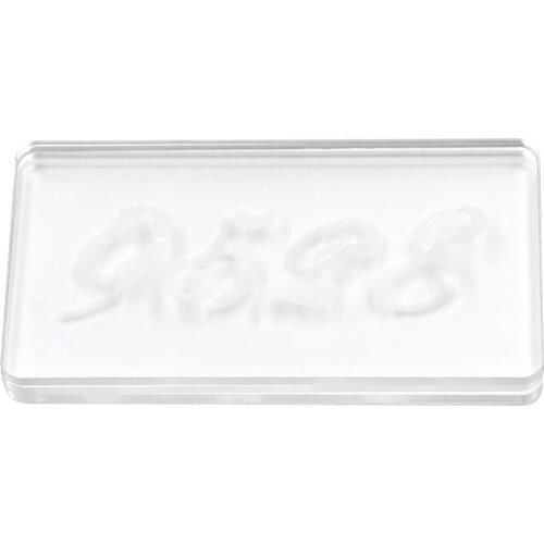 Escape Room Props Acrylic Magic Transparent Cards for Real Life Puzzle Game Pile Four Cards Up to Get Clues Player Adventure